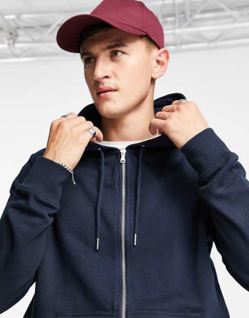 New look zip hoodie best sale