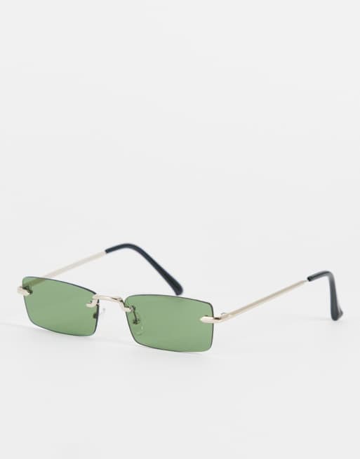 New Look - Zonnebril zonder rand in zwart