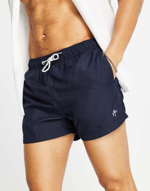 New Look - Zwemshort in marineblauw