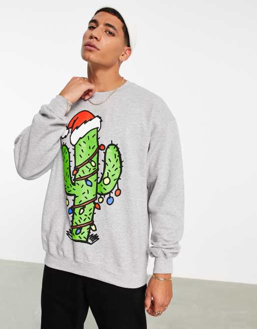 New Love Club Christmas Cactus sweatshirt