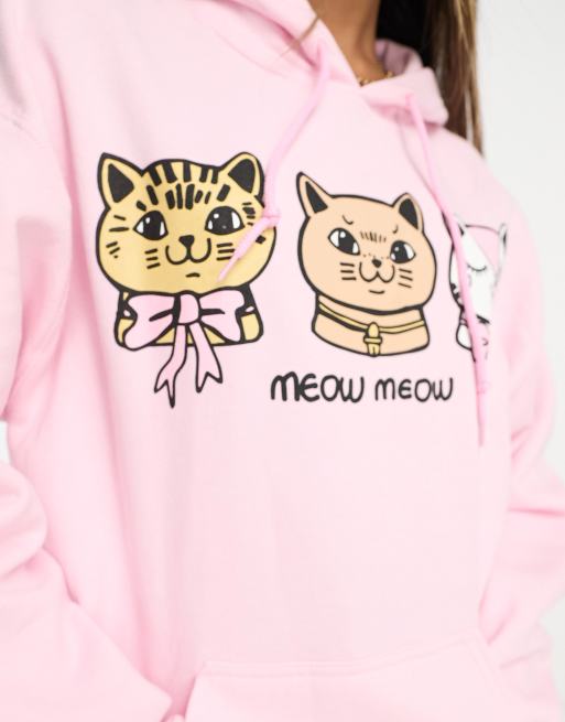 [CPGN STUDIO ]★About Love CAT embroidery hoodie CPGN STUDIO】23FW☆ About Love CAT embroidery hood zip-up