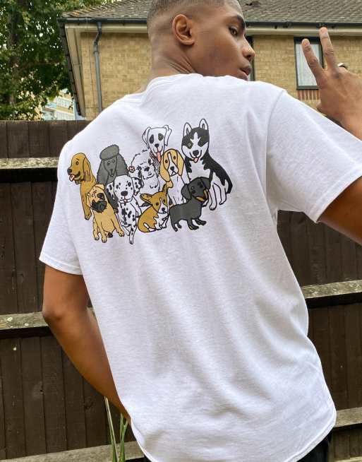 Printed dog hot sale t shirts