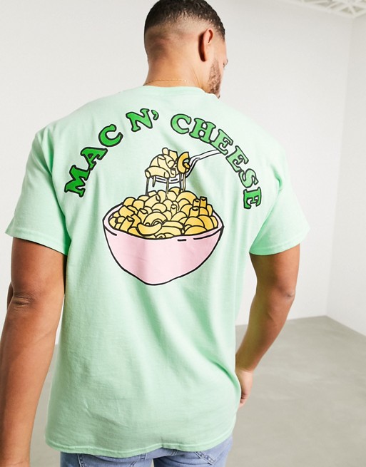 New Love Club mac n cheese oversized t-shirt