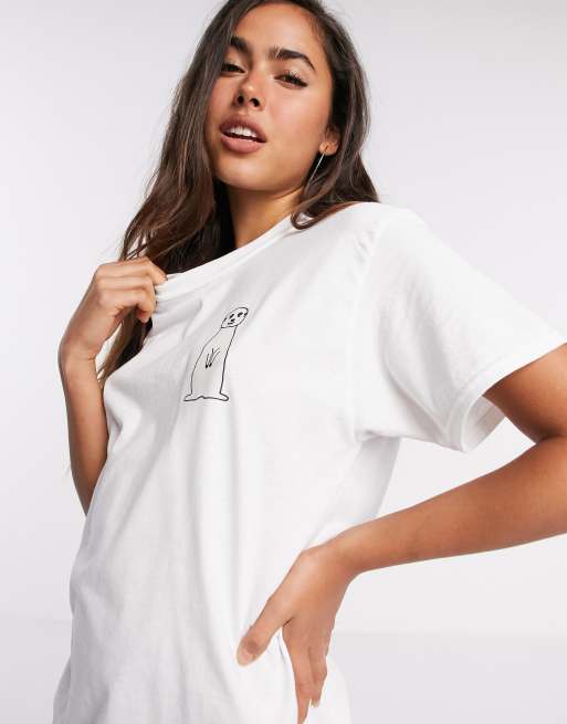 New Love Club meercat oversized t-shirt, 3 of 4