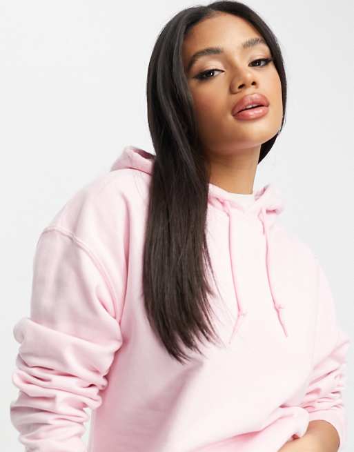 Light pink graphic clearance hoodie