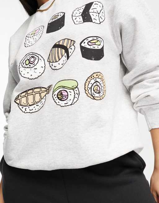 H&m 2024 sushi sweatshirt