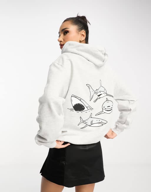 Sweat 2025 capuche requin