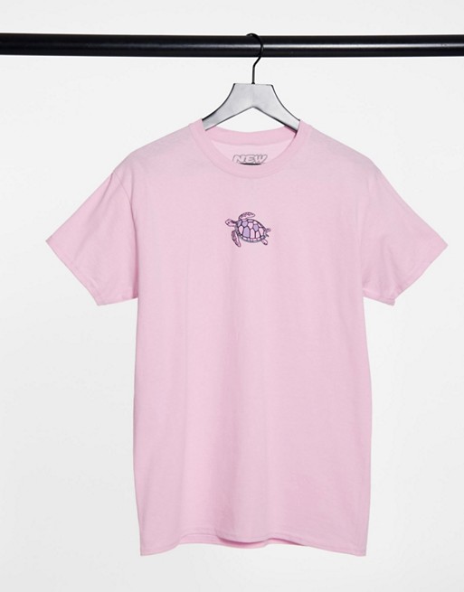 New Love Club tortoise oversized t-shirt