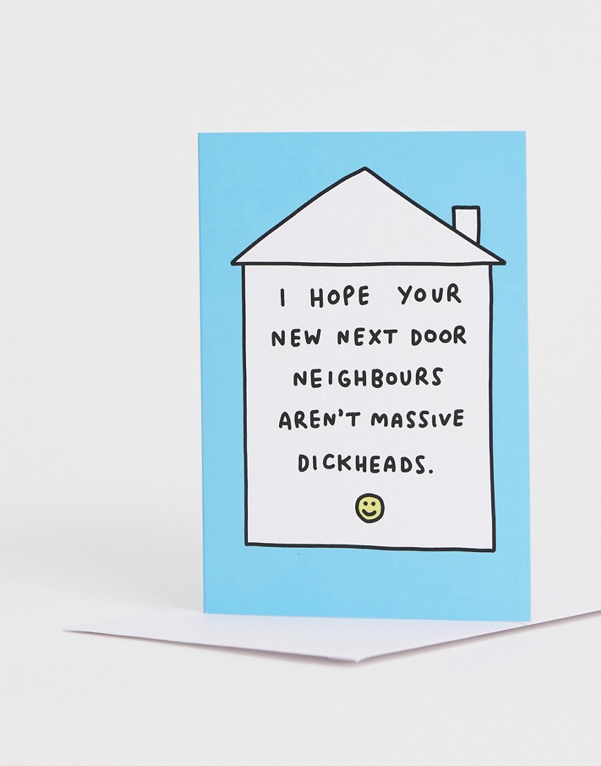 New neighbours moving kort fra Veronica Dearly-Multifarvet