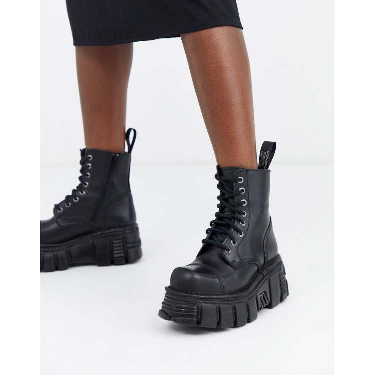 Bottines shop noir rock