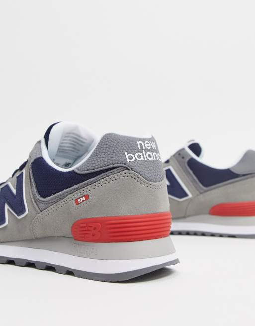 New balance 574 outlet grigio blu