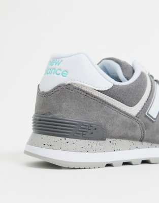 new balance 574 castlerock with tan