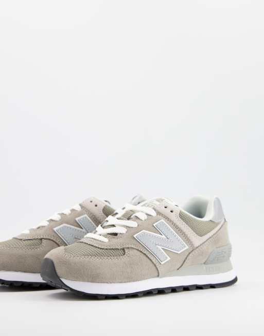 NewBalance 574 trainers in grey ASOS