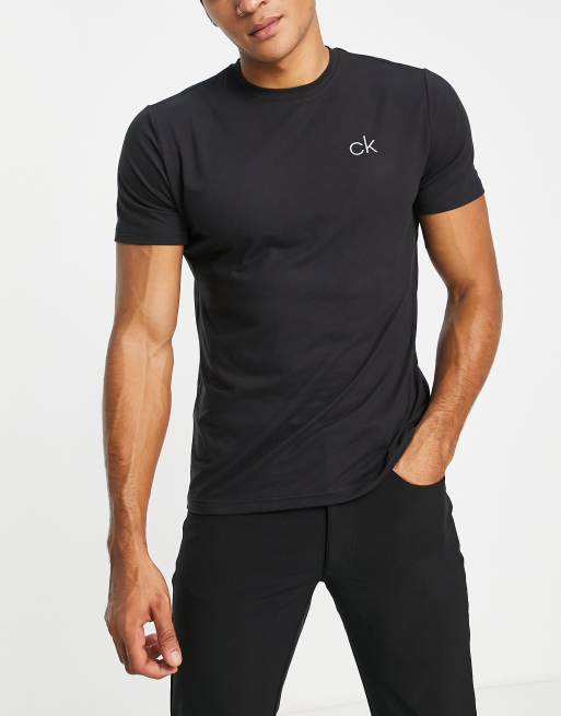 Newport t-shirt i sort fra Calvin Klein Golf
