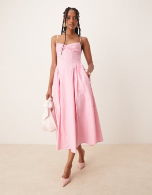 Nia Destene Bust Detail Camisole Dress