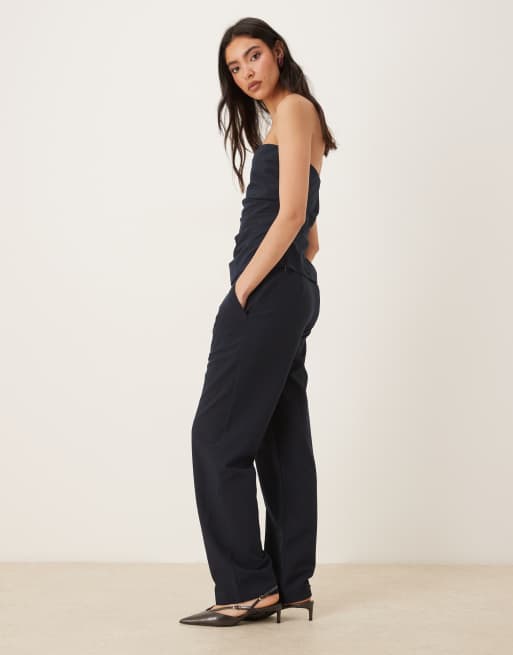NIA Hillhurst tailored pants in navy (part of a set), 2 of 5
