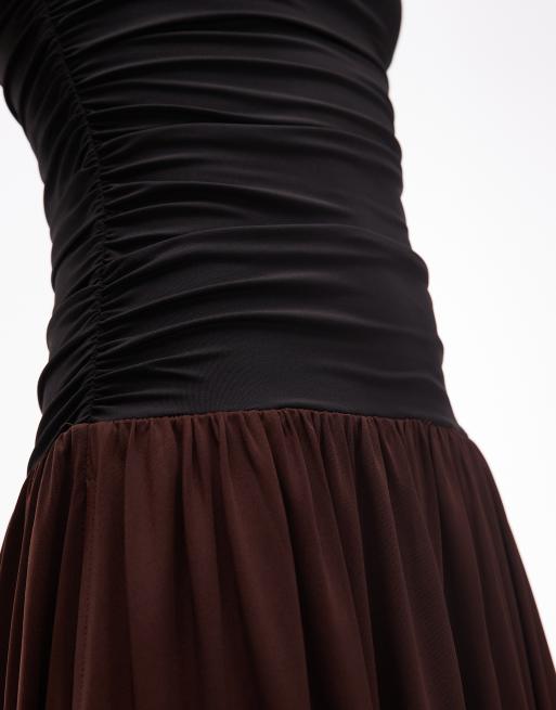 NIA Santal Dress | Brown/Black | Size L | Shopbop