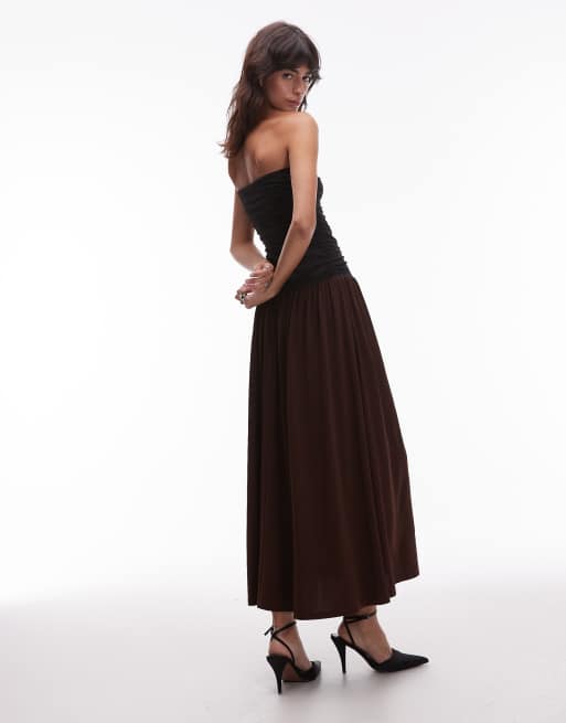 NIA Santal Dress | Brown/Black | Size L | Shopbop