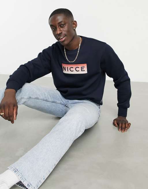 Nicce embossed sale sweatshirt