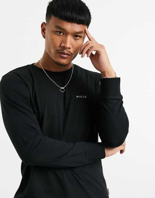 nicce black t shirt