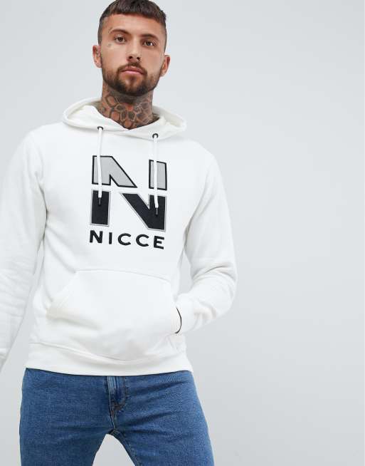 Nicce hoodie online white