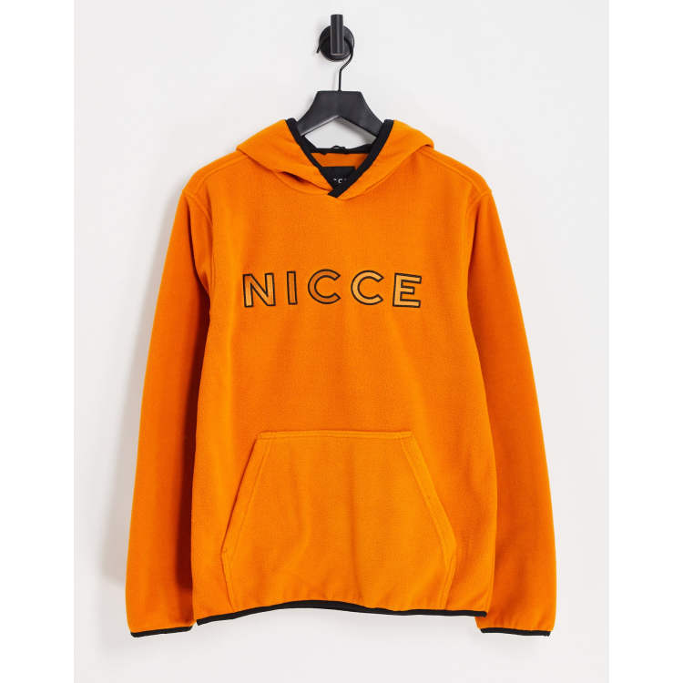 Nicce hoodie orange sale