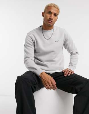 nicce grey sweatshirt