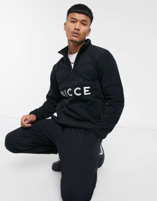 nicce half zip jacket