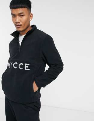 nicce half zip jacket