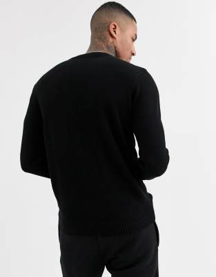 nicce crew neck jumper