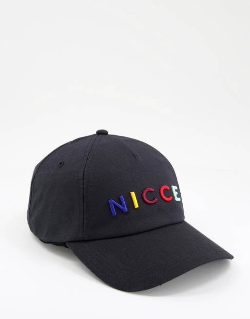 Nicce dallas cap in black