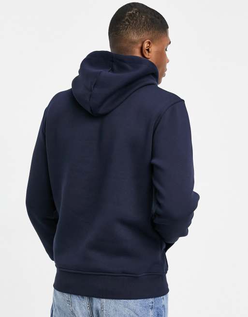 Nicce embroidered logo hoodie in navy ASOS