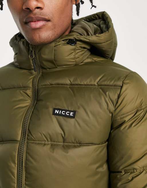 Nicce khaki outlet jacket