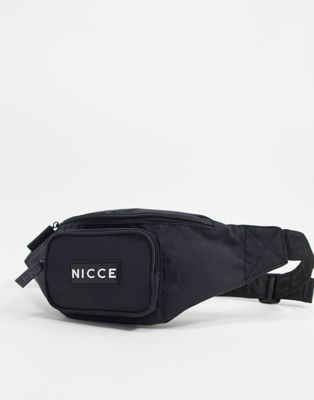 small black fanny pack