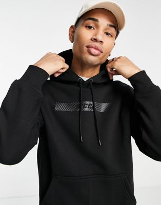 Nicce graphene box logo hoodie in black