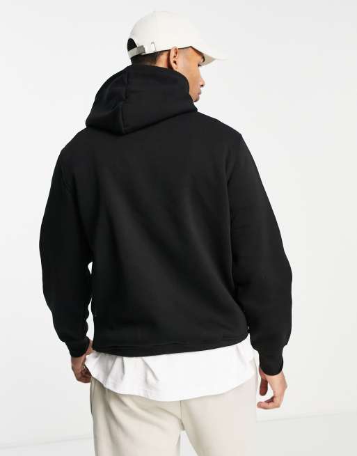 Nicce graphene box logo hoodie in black ASOS