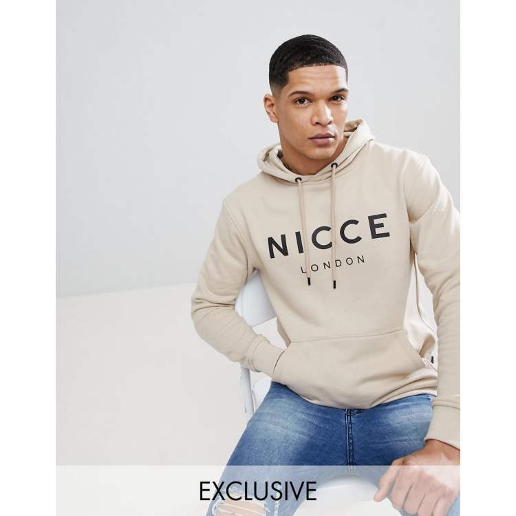 Beige nicce hoodie on sale