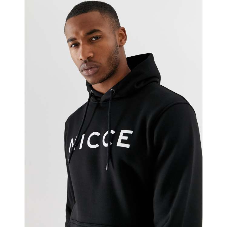 Mens black store nicce hoodie