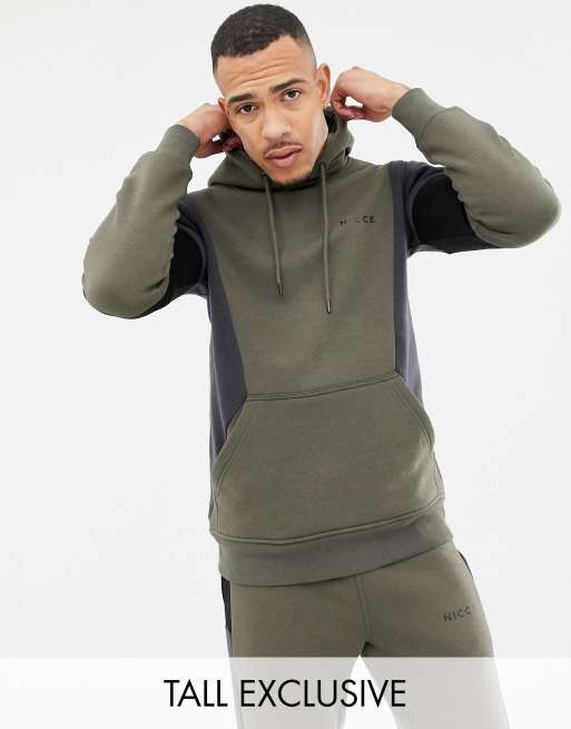 Nicce khaki hoodie sale