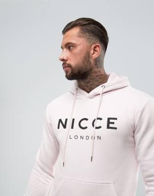 nicce pink hoodie