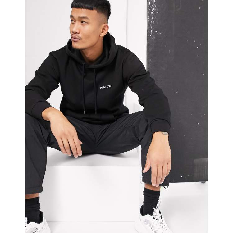 Nicce hoodie with logo in black