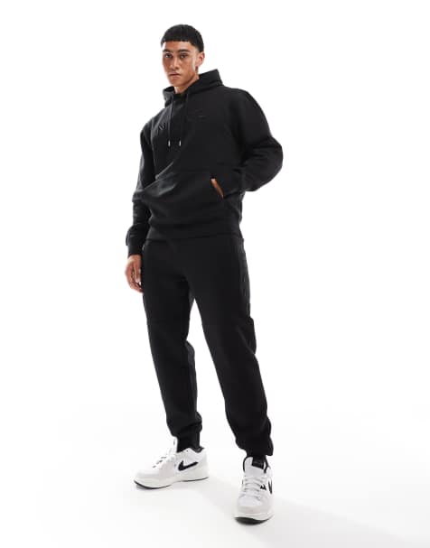 Nicce - Joggers neri con logo - view 1