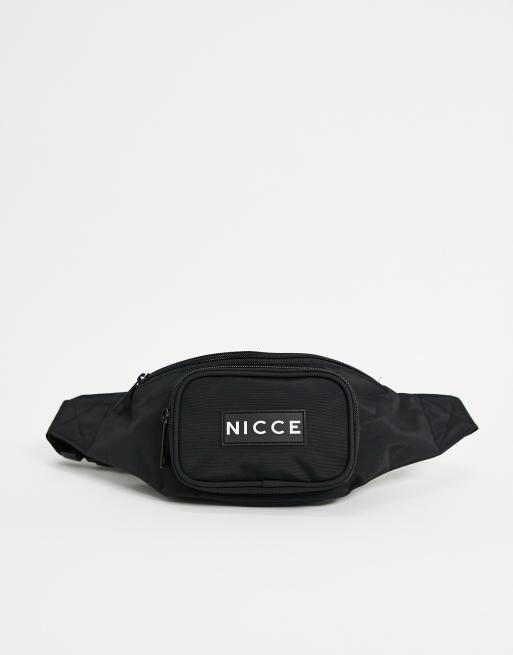 NICCE Keir small bum bag in black