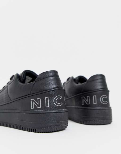 Nicce white hot sale trainers