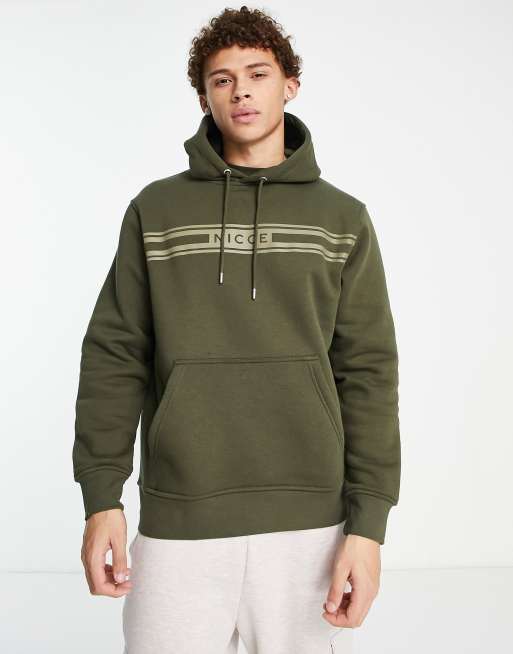 Khaki store nicce hoodie