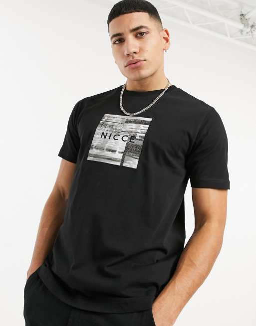 nicce black t shirt