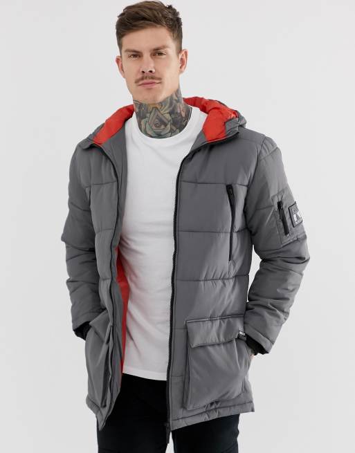 Nicce longline store puffer jacket