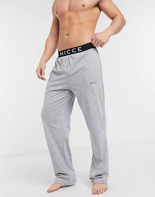 Tracksuits Nicce loungewear sofa joggers in grey 