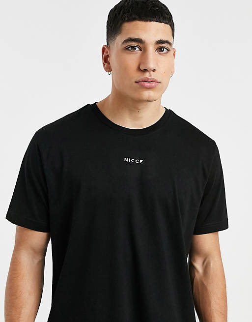 Nicce loungewear sofa t-shirt in black