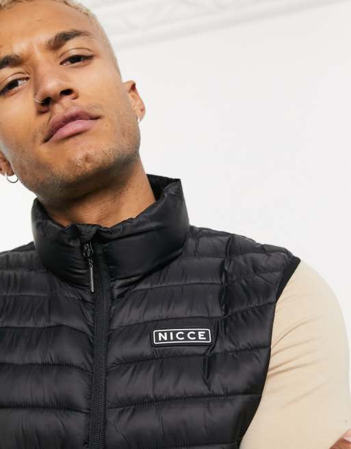 Nicce Maiden gilet in black